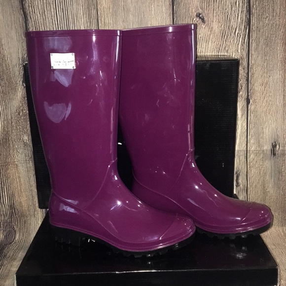 🔥Nicole Miller Rainy Day Rain Boot NWT - Picture 5 of 7